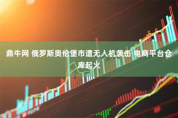 鼎牛网 俄罗斯奥伦堡市遭无人机袭击 电商平台仓库起火